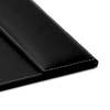 Dacasso Rustic Black Leather Desk Pad w/ 2022 Calendar Insert, 34 x 20 PR-1250